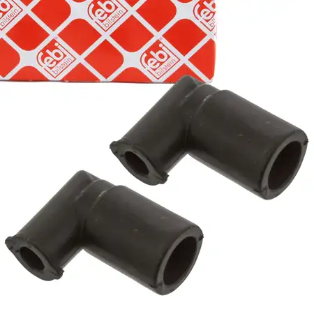 2x febi 46383 Entl&uuml;ftungsschlauch Kurbelgeh&auml;use f&uuml;r MERCEDES OM601 OM602 OM603 6010160381