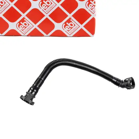 febi 100452 Crankcase Vent Hose for BMW 1 Series E87, 3 Series E46, E91, Z4 E85, N42, N46
