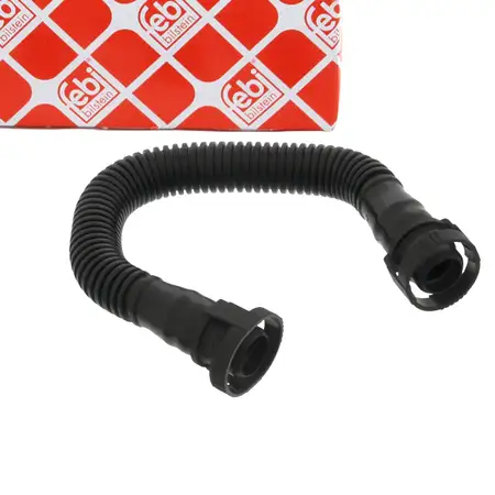 febi 100463 Entl&uuml;ftungsschlauch Kurbelgeh&auml;use f&uuml;r VW Golf 5 6 Passat 3C Polo AUDI 8P 2.0