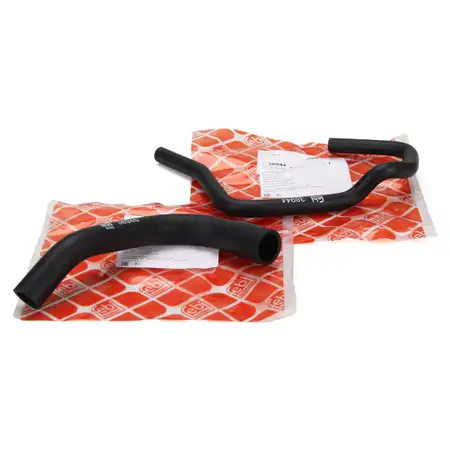 2x febi Entl&uuml;ftungsschlauch Kurbelgeh&auml;use f&uuml;r OPEL Astra G H Corsa C D 1.0 1.2 1.4