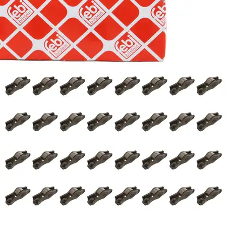 32x febi 40038 Kipphebel f&uuml;r BMW F10 F11 F07 F12 F13 F01-04 X5 E70 X6 E71 E72 N63 S63 B44A