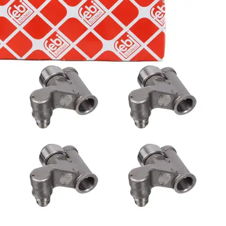 4x febi AUSLASSSEITE Kipphebel Zylin.3-4 f&uuml;r VW Golf 5 Passat B6 Touran 2.0 TDI 03G109412B
