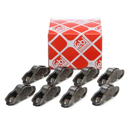 8x febi 34602 Schlepphebel f&uuml;r VW Golf 7 8 Passat B8 Polo Tiguan Touran 1.8/2.0 TSI GTI/R