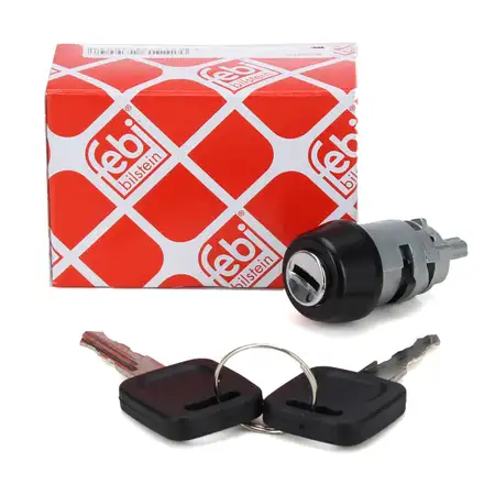 febi 23904 Z&uuml;ndschloss + 2 Schl&uuml;ssel f&uuml;r AUDI 100 80 Cabrio Coupe V8 4A1905855