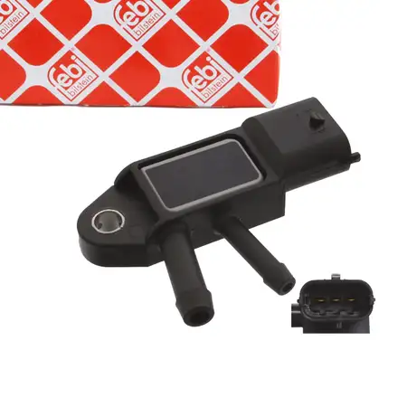 febi 45222 Abgasdrucksensor f&uuml;r FIAT Brava 2 Panda IVECO PEUGEOT ALFA ROMEO CITROEN Diesel