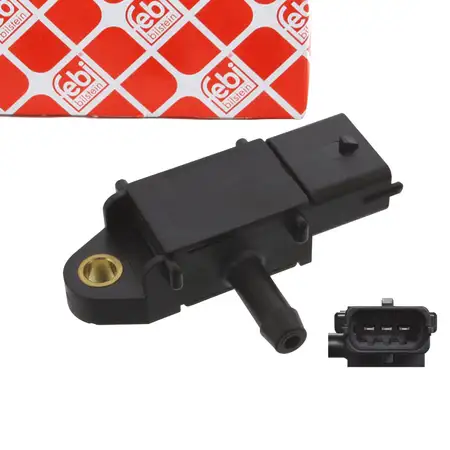 febi Abgasdrucksensor f&uuml;r OPEL Astra H J Corsa 1.3-2.0D Insignia 2.0D Zafira B 1.7D SAAB