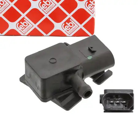 febi 47155 Abgasdrucksensor f&uuml;r BMW 1er 3er 4er 5er 7er X1 Diesel N47 N57 M57 13627805152