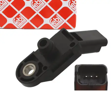 febi 45936 Saugrohrdrucksensor f&uuml;r RENAULT Clio 2 Laguna 2 CITROEN C4 C5 C6 1 2 3 Xsara