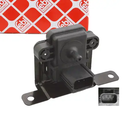 febi 105987 Saugrohrdrucksensor f&uuml;r FORD Fiesta 4 Focus Transit Connect 1.8 Diesel 1041954