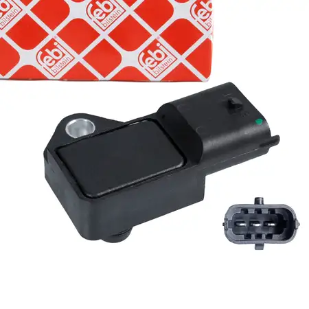 febi 105988 Saugrohrdrucksensor f&uuml;r OPEL Astra G H Corsa C Meriva HONDA Civic 7 1.7 CTDi
