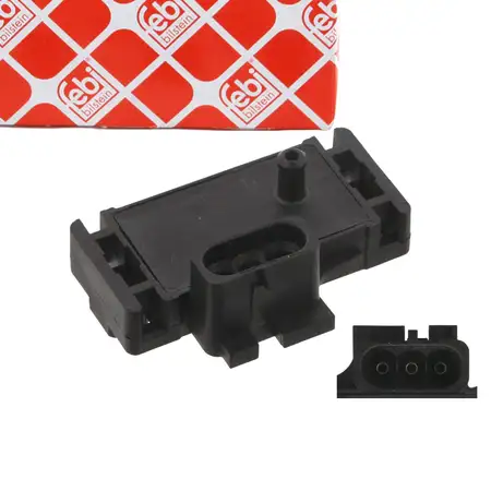 febi 33629 Saugrohrdrucksensor f&uuml;r PEUGEOT 306 OPEL ASTRA F G CORSA A B FIAT PUNTO VOLVO