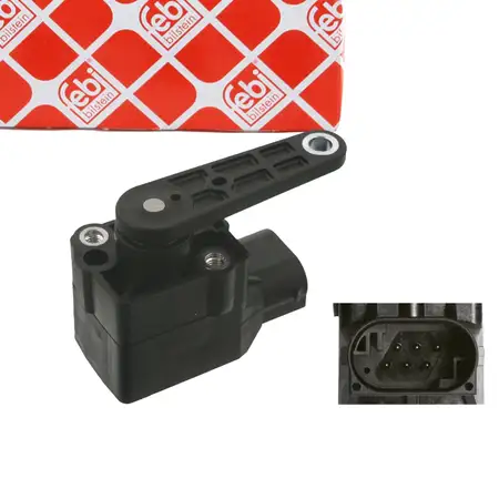 febi Sensor Leuchtweitenregulierung XENON f&uuml;r MERCEDES CLS C219 E-Klasse W211 W220 W639