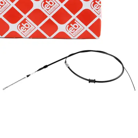 febi 04672 Handbremsseil Bremsseil f&uuml;r OPEL Vectra A/CC mit Trommelbremse hinten rechts