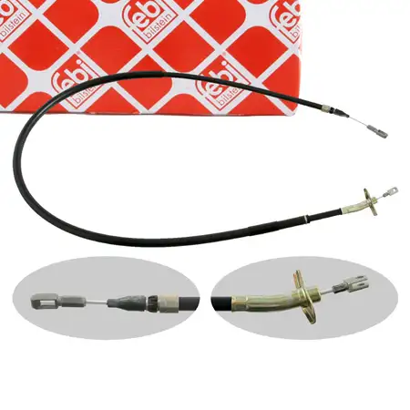 febi 09500 Handbremsseil Bremsseil f&uuml;r MERCEDES Sprinter B901-904 hinten links 6674204685