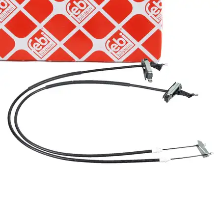 febi 101800 Handbremsseil f&uuml;r FORD Focus 1 MK1 ab 09.2001 hinten links + rechts 1253158