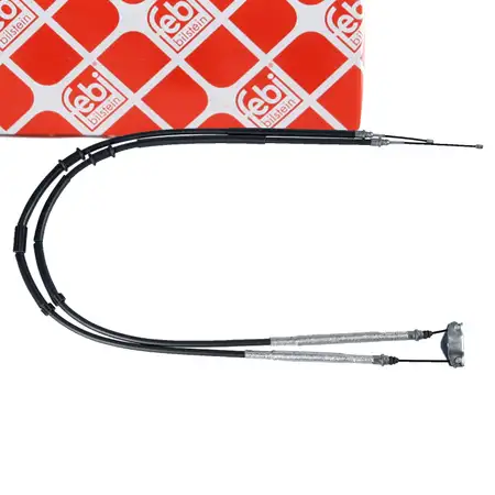 febi Handbremsseil f&uuml;r OPEL Corsa D mit Trommelbremse hinten links + rechts 13355089