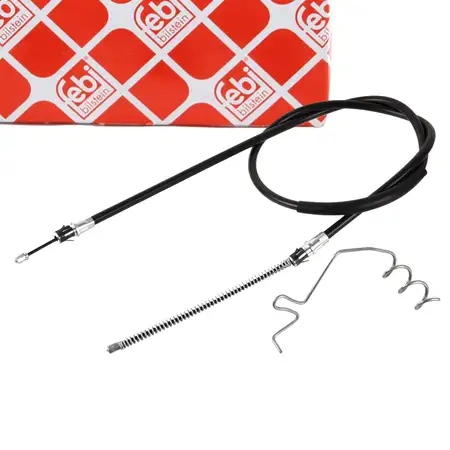 febi Handbremsseil f&uuml;r FORD Transit 01.2000-05.2006 mit Doppelbereifung hinten links