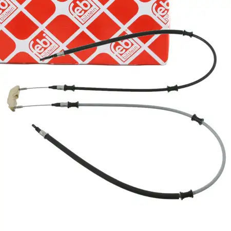 febi 23954 Handbremsseil Bremsseil f&uuml;r OPEL Vectra B hinten links + rechts 522524