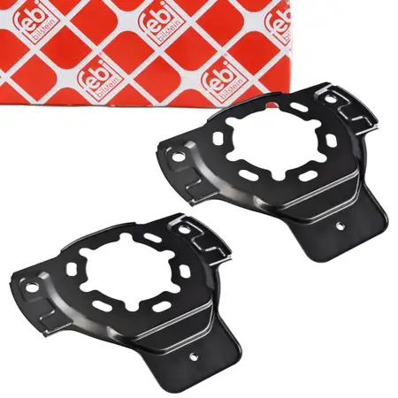 2x febi 171539 Spritzblech Ankerblech f&uuml;r OPEL Astra G Zafira A vorne 543070/90538678