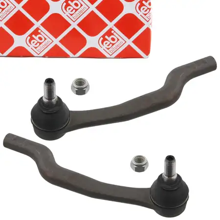 2x febi Spurstangenkopf Spurstangengelenk f&uuml;r MERCEDES A-Klasse W168 vorne