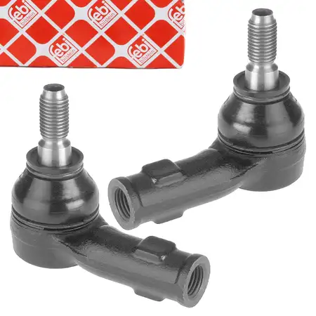 2x febi Spurstangenkopf f&uuml;r VW Golf 4 AUDI A3 8L SKODA Octavia 1 bis Fgst. vorne