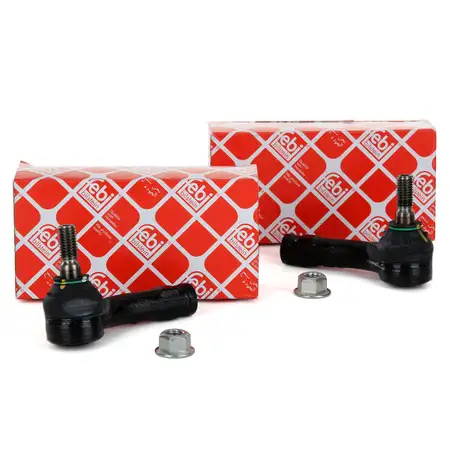 2x febi Spurstangenkopf f&uuml;r FORD B-Max EcoSport Fiesta 6 Tourneo Transit vorne
