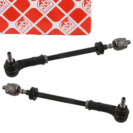 2x febi Spurstange Lenkstange + Spurstangenkopf f&uuml;r VW T4 Transporter California vorne