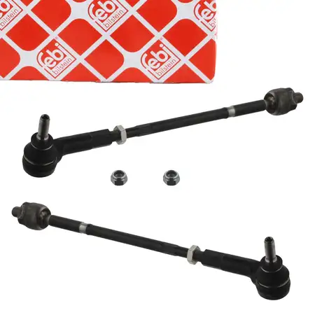 2x febi Spurstange + Kopf f&uuml;r VW Golf 4 Bora AUDI A3 8L1 Leon 1M SKODA Octavia 1 vorne