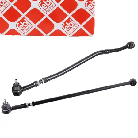 2x febi Spurstange + Spurstangenkopf f&uuml;r AUDI 80 90 Cabrio Coupe B3 B4 1.4-2.8 vorne