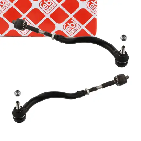 2x febi PROKIT Spurstange + Spurstangenkopf f&uuml;r FORD Galaxy SEAT Alhambra VW Sharan vorne