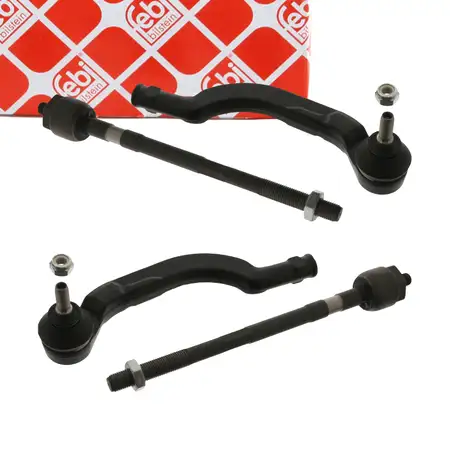 2x febi PROKIT Spurstange + Kopf f&uuml;r NISSAN Primastar Movano Vivaro A RENAULT 2 vorne