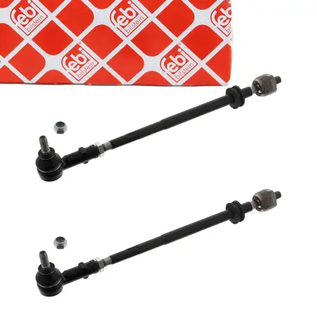 2x febi 02147 Spurstange + Spurstangenkopf f&uuml;r VW Transporter Bulli T1 T2 vorne 251419803A