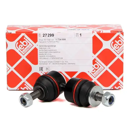 febi 27299 Koppelstange f&uuml;r FORD Focus 2 MK2 MAZDA 2 3 5 VOLVO S40 2 V50 hinten