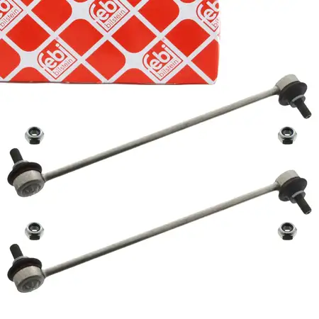 2x febi PROKIT Koppelstange Pendelst&uuml;tze f&uuml;r FORD Fiesta 5 Mk5 Fusion JU MAZDA 2 DY vorne