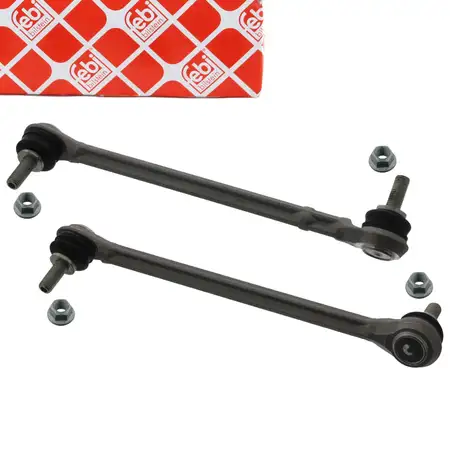 2x febi PROKIT Koppelstange Stabistange f&uuml;r MERCEDES W204 S204 C204 C207 4-matic vorne