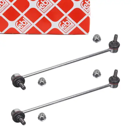 2x febi 102810 PROKIT Koppelstange f&uuml;r AUDI A3 8V Q2 TT Leon 5F Octavia 3 4 Golf 7 vorne