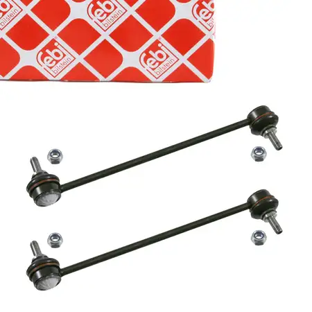 2x febi 17377 PROKIT Koppelstange Stabilisator f&uuml;r BMW 3er E46 Z4 E85 vorne 31352241254