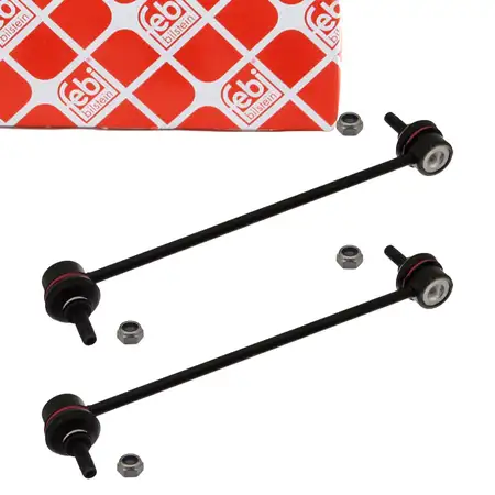2x febi 21044 PROKIT Koppelstange f&uuml;r OPEL Vivaro A RENAULT Trafic 2 Espace 4 2 vorne
