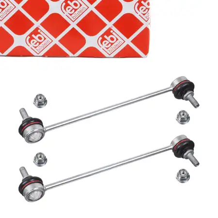 2x febi 19825 PROKIT Koppelstange Pendelst&uuml;tze f&uuml;r FORD 3 Mk3 1.8-3.0 2.0-2.2TDCi vorne