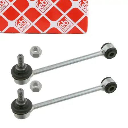 2x febi 26078 Koppelstange Pendelst&uuml;tze f&uuml;r BMW 1er E81 E82 E87 E88 3er E90 E91 E92 hinten