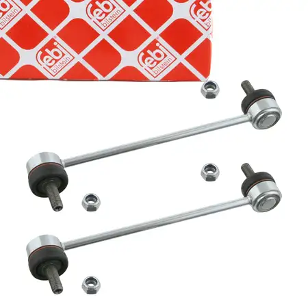 2x febi 27834 PROKIT Koppelstange f&uuml;r VW Multivan Transporter T5 T6 vorne 7H0411317