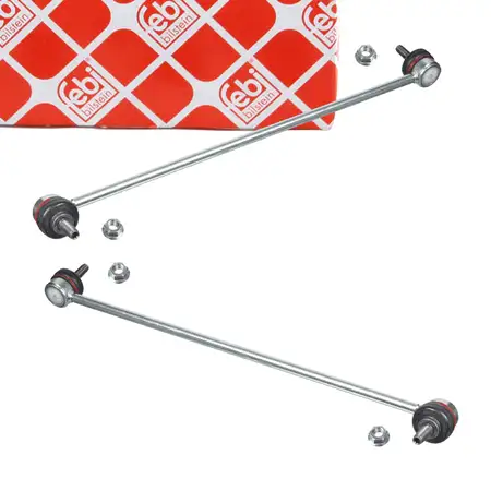 2x febi PROKIT Koppelstange f&uuml;r BMW 5er E60 E61 525xi 530xi 525xd 530xd vorne