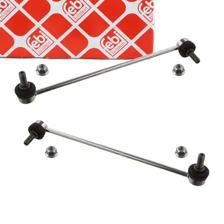 2x febi PROKIT Koppelstange f&uuml;r BMW X3 F25 X4 F26 xDrive 20-35i M40i 18-35d vorne