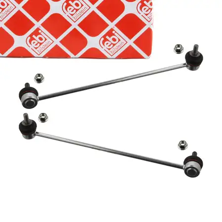2x febi 38071+38072 PROKIT Tie Rod for BMW 3 Series E90, E91, E92, X1 E84 xDrive (Front)
