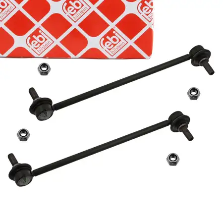 2x febi 42389 PROKIT Koppelstange f&uuml;r FORD B-Max Ecosport Fiesta 6 7 MAZDA 2 vorne/hinten