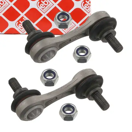 2x febi 10038 PROKIT Koppelstange Pendelst&uuml;tze f&uuml;r BMW 5er E39 520-540i M5 520-530d hinten