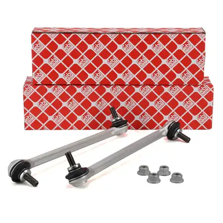 2x febi 39600+39601 Koppelstange f&uuml;r MERCEDES E-Klasse W212 S212 CLS C218 X218 vorne