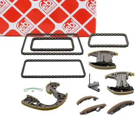 febi 100486 Steuerkettensatz f&uuml;r AUDI A4 B7 A6 C6 Q7 4L VW Phaeton Touareg 7L 2.7 3.0 TDI