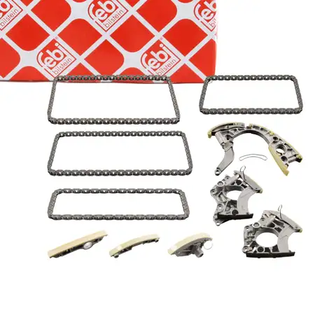 febi 101882 Steuerkettensatz Steuerkette f&uuml;r AUDI A5 S5 A6 S6 RS6 A8 Q7 R8 VW Touareg 4.2
