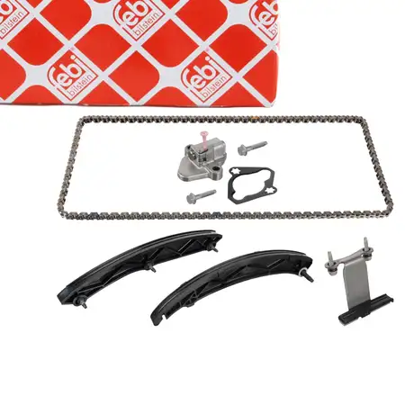 febi 106721 Steuerkettensatz Steuerkette f&uuml;r OPEL Corsa E X15 1.0 90 + 115 PS 12672278